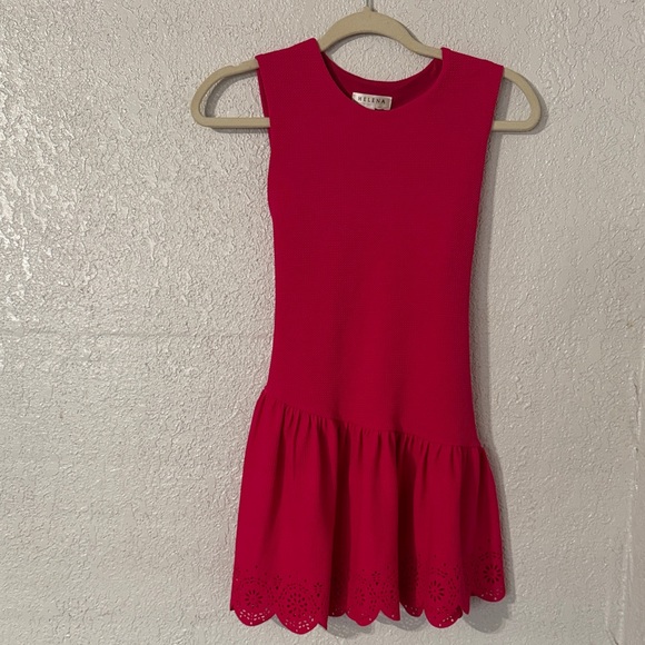 Helena Other - Helena Bright Pink Sleeveless Dress